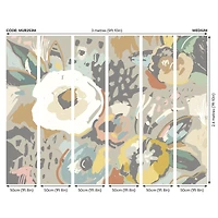 Origin Murals Abstract Floral Wall Mural