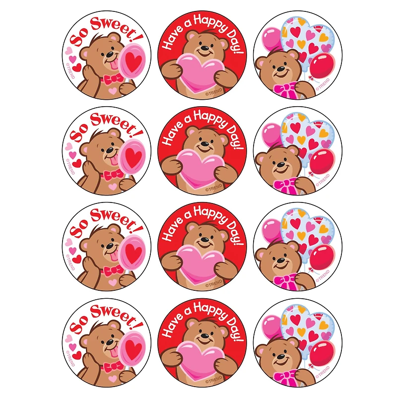 Trend Enterprises® Friendship Bears Stinky Stickers®, 6 Packs of 48