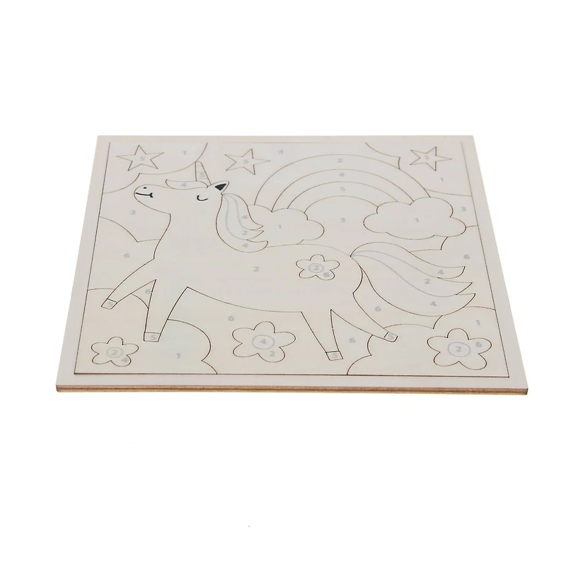 Fantasy Wood Paint-by-Number Puzzle Kit by Creatology™