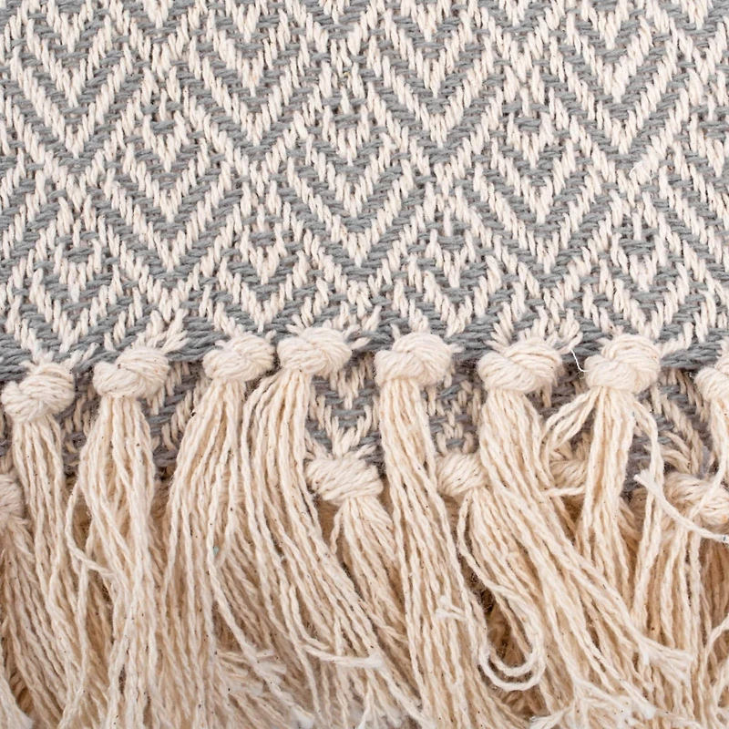 DII® Gray Diamond Throw