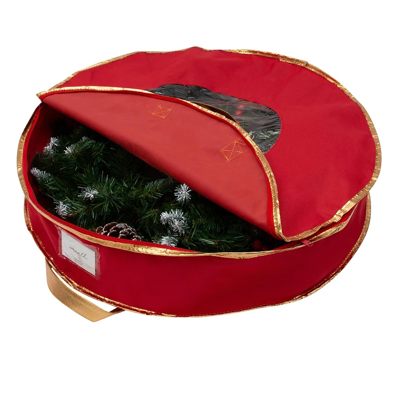 Simplify 24" Holiday Wreath Bag, 2ct.