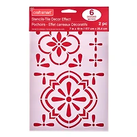 Tile Décor Effects Stencil Set by Craft Smart®