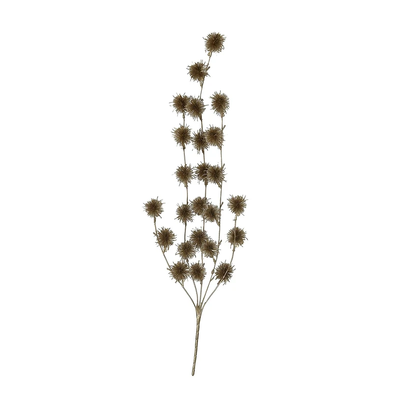 Hello Honey® 27.5" Gold Faux Flower Pick Pod Spray