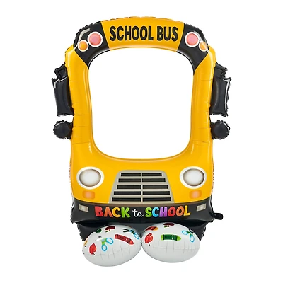 AirLoonz® 56" School Bus Foil Balloon