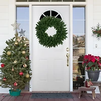 36" Lush Mixed Pine Artificial Christmas Wreath