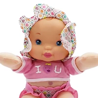 Goldberger Baby's First® Smartie Pants™ 12" Baby Doll with Pink Outfit