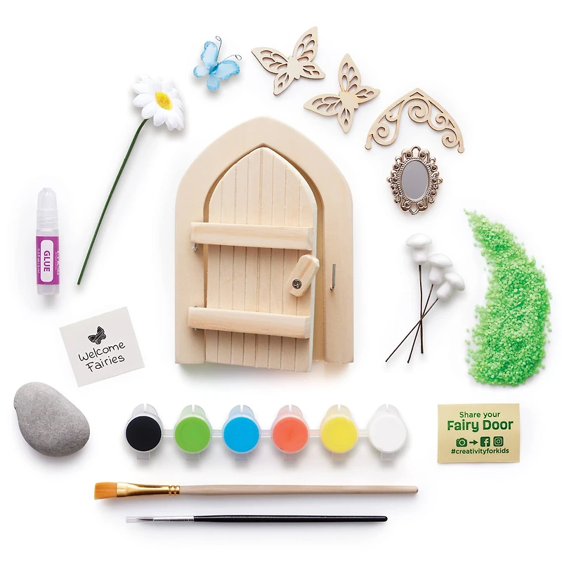 Creativity for Kids® Butterfly Fairy Door Kit