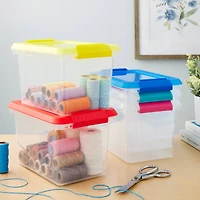 6.2qt. Storage Bins with Lids, 5ct. by Simply Tidy™