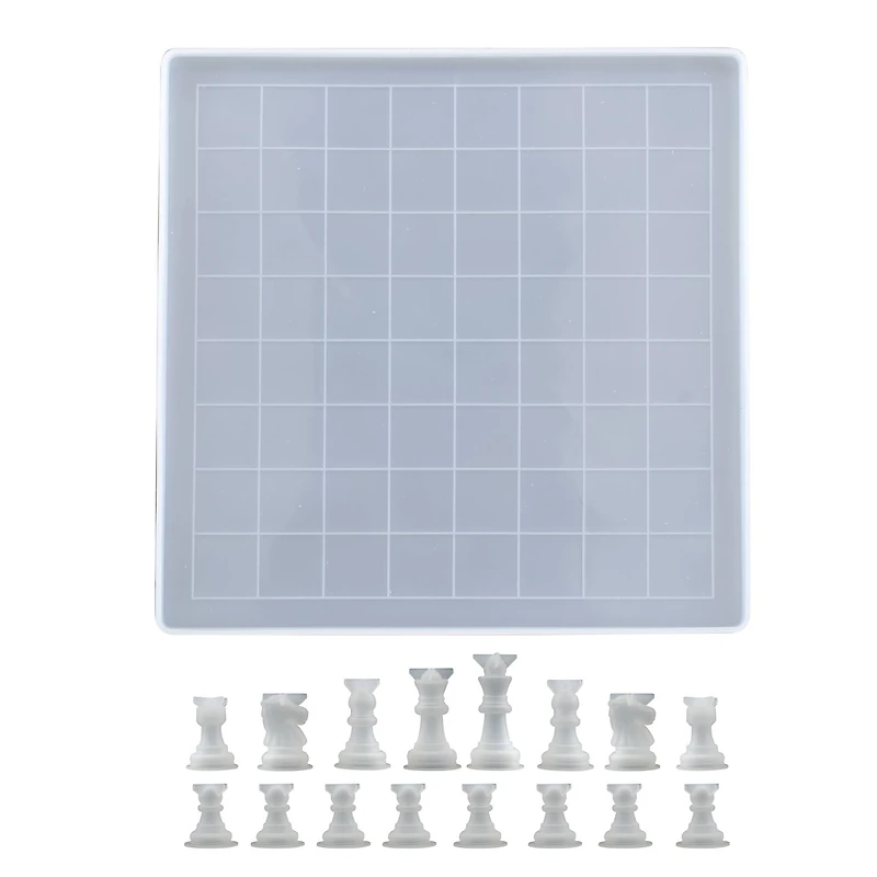 Complete Chess Silicone Mold Set by Craft Smart®
