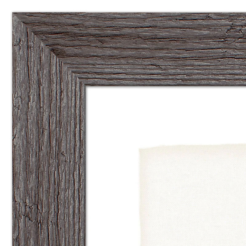 Framed Western Leaves on Linen Print