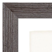 Framed Western Leaves on Linen Print