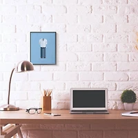 Stupell Industries Dexter Wall Art in Black Frame