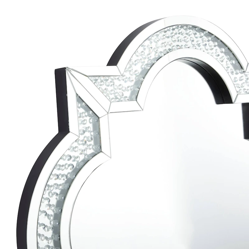 Silver Glam Wall Mirror, 39" x 2" x 39"