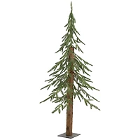 4ft. Pre-Lit Alpine Artificial Christmas Tree, Clear LED Lights