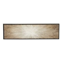 Brown Glam Abstract Canvas Wall Art