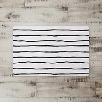 Simple Painted Stripes 27" x 18" Floor Mat