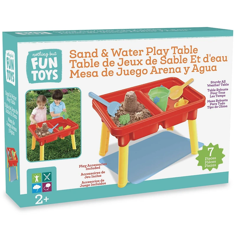 Nothing But Fun Toys Sand & Water Play Table