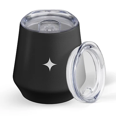 JoyJolt® 12oz. Vacuum Insulated Stemless Wine Tumbler with Lid