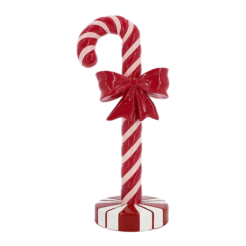 8" Candy Cane with Bow Tabletop Décor by Ashland®