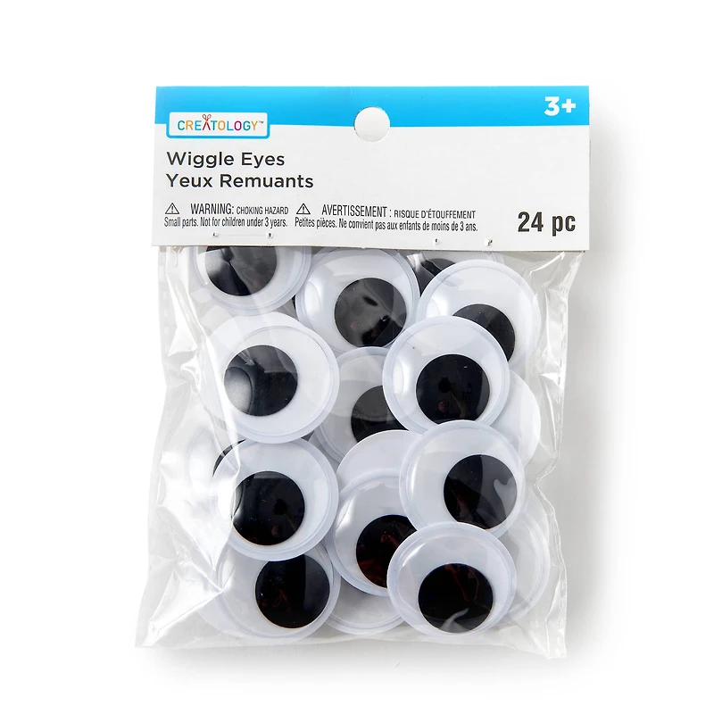 12 Pack: Flat Back Wiggle Eyes Value Pack by Creatology