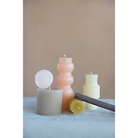 Hello Honey® Unscented Pleated Taper Candles in Box