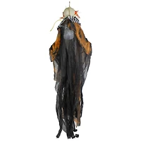 3.5ft. Animated Clown with LED Eyes Halloween Decoration