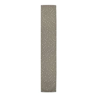 72" Gray Twinkle Cotton Twill Runner