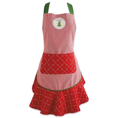 DII® Merry Christmas Ruffle Apron