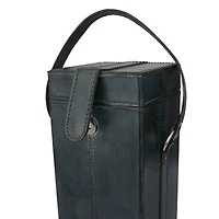 Blue Modern Wine Holder, 5" x 5" x 19"