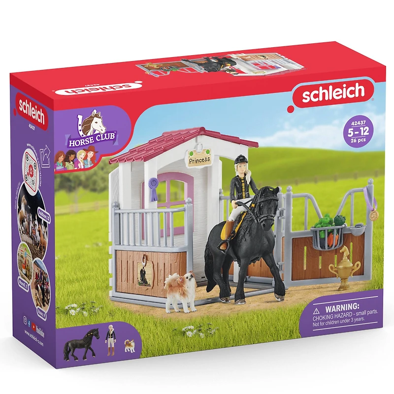 Schleich Horse Club Horse Box with Tori & Princess Playset