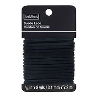 12 Pack: 1/8" Suede Lace by ArtMinds