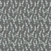 Fabric Editions Gray Motini Vines Cotton Fabric