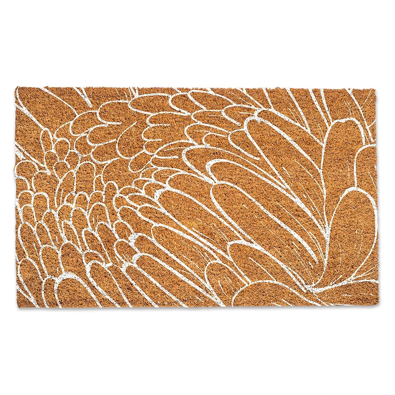 Floral Etching Doormat