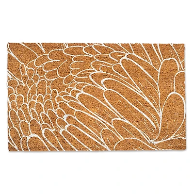 Floral Etching Doormat