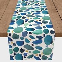 Sea Glass Twill Table Runner