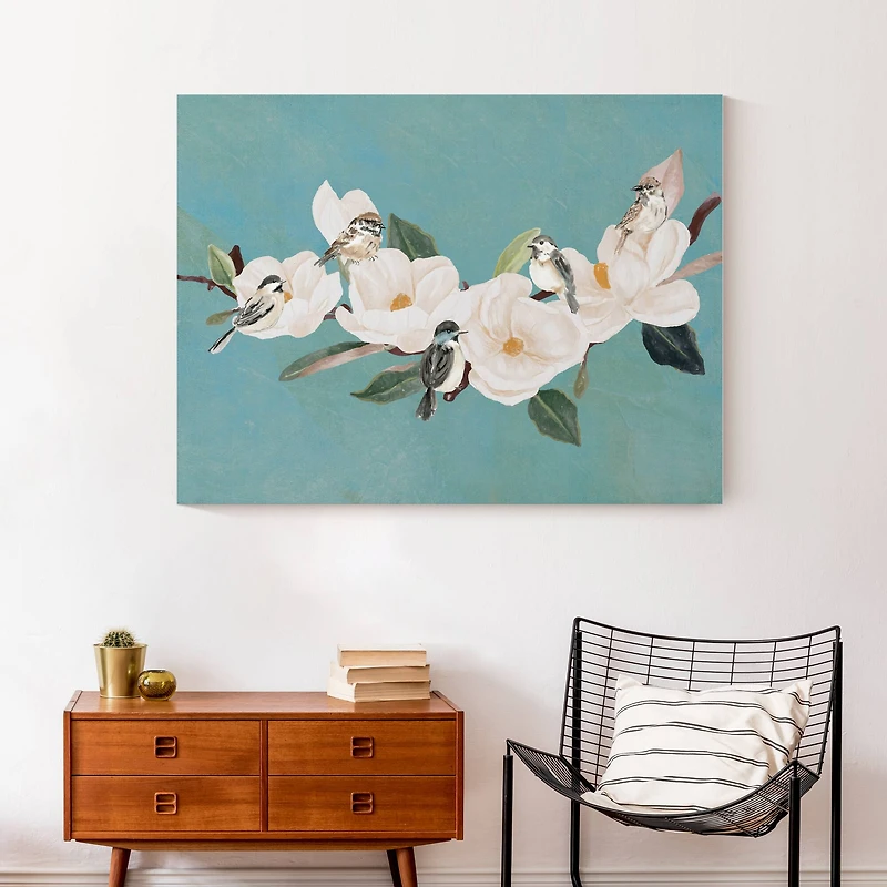 Magnolia Serenade 40" x 30" Canvas Wall Art
