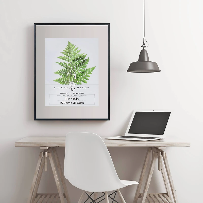 Home™ Black Metal Float Frame by Studio Décor