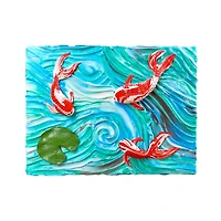 OKTO Sensory Art 3D Clay Koi Fish Painting Kit