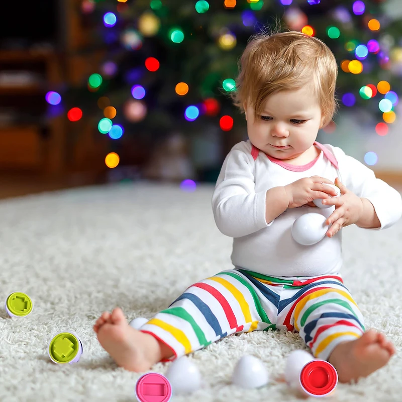 Nothing But Fun Toys Shape Sort Eggs Playset