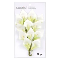 Calla Lily Paper Flowers by Recollections™, 12ct.