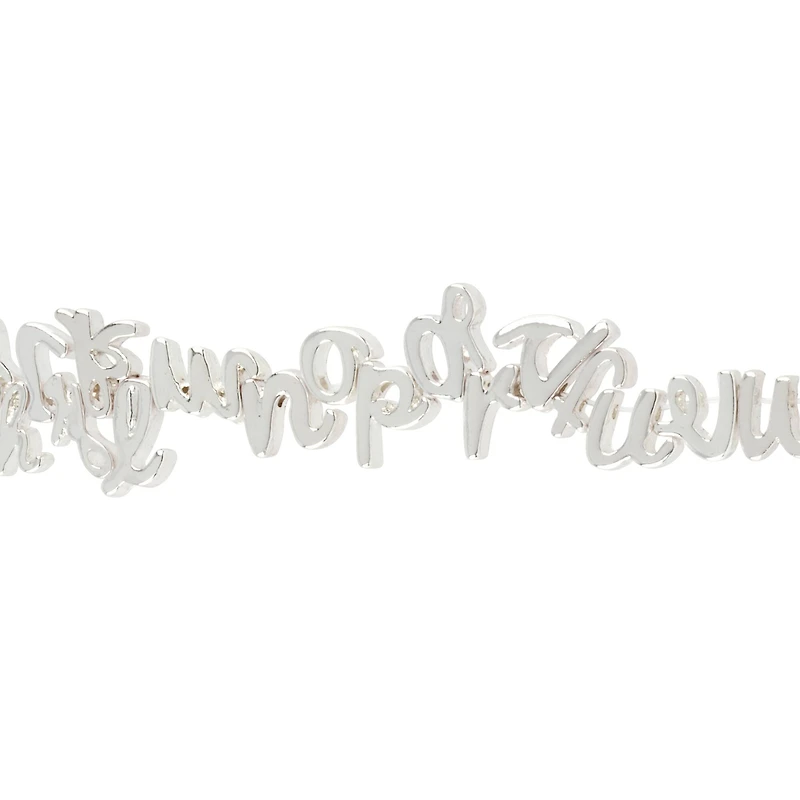 Silver Alphabet Beads by Bead Landing™