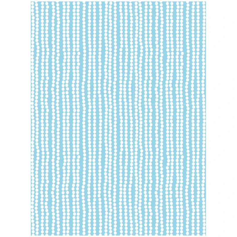 JAM Paper Blue Dynamic Dots Design Tissue Paper, 12ct.