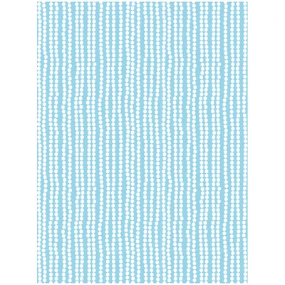 JAM Paper Blue Dynamic Dots Design Tissue Paper, 12ct.