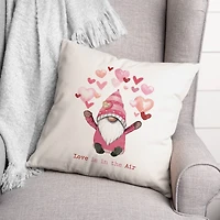 Love In The Air Throw Pillow, 18" x 18"