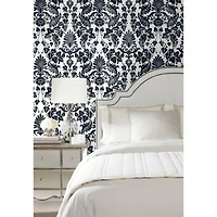 RoomMates Vine Damask Peel & Stick Wallpaper