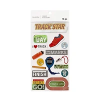 Track Star Dimensional Stickers by Recollections™