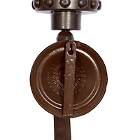 20" Brown Iron Traditional Candle Wall Sconce