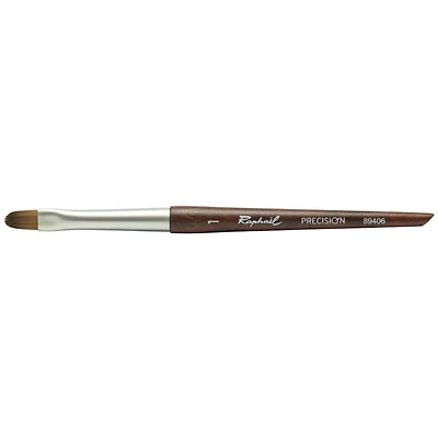 Raphaël Mini Precision Short Handle Filbert Brush, Size 01