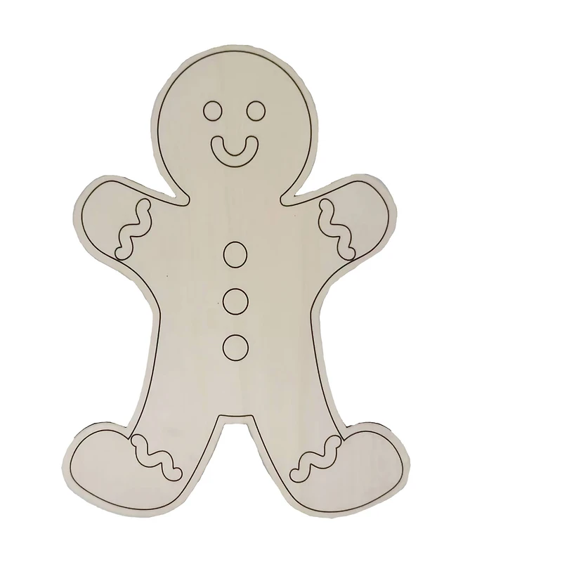 12" Wood Gingerbread Man by Creatology™