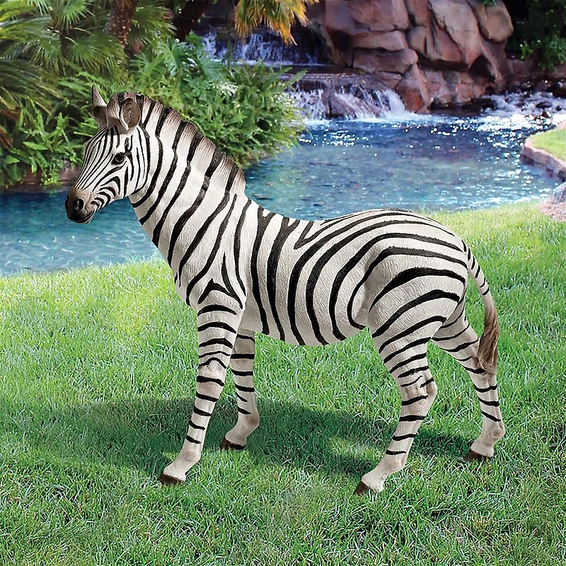 Design Toscano 22.5" Zora, the Zebra Statue
